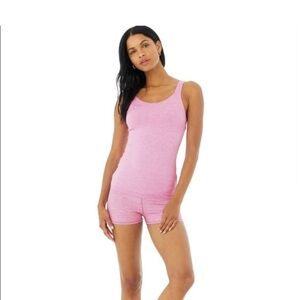 ALO Yoga Pink Work out top